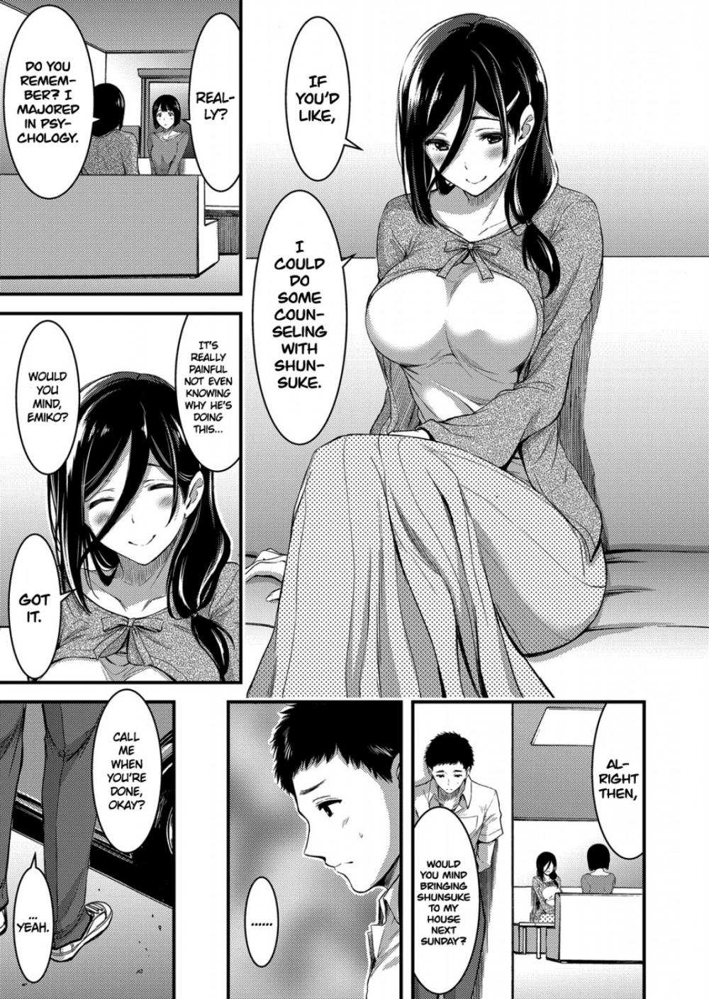 Hentai Manga Comic-The Counselor Who Eats Virgins for Breakfast ~Deflowering Her Friend's Son~-Read-3